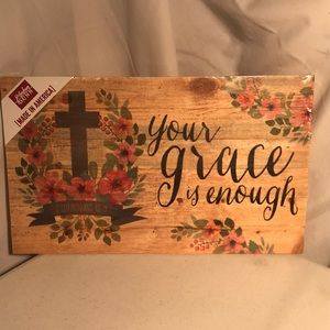 P. Graham Dunn “Your Grace is Enough” pallet art